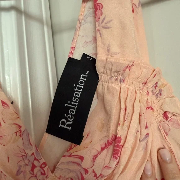 Realisation Par Ivy Pink Floral Maxi Dress - Picture 5 of 5